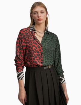 Camisa LOLA CASADEMUNT BY MAITE animal print