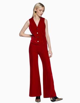 Pantalon VILAGALLO terciopleo rojo