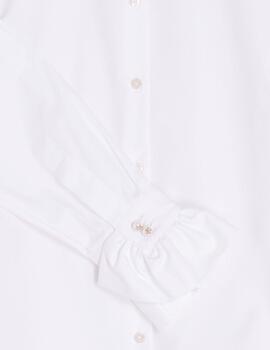 Camisa VILAGALLO blanco twill