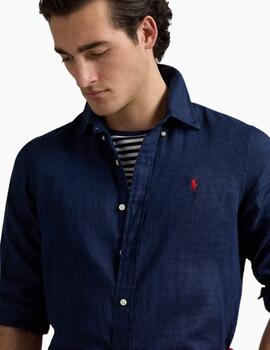 Camisa POLO RALPH LAUREN de lino Custom Fit 