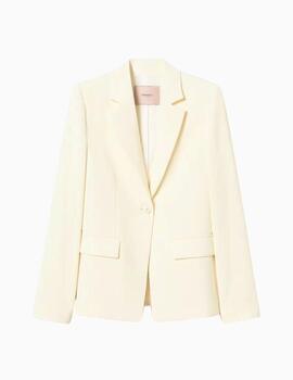 Chaqueta TWINSET blazer de crepé fluido 