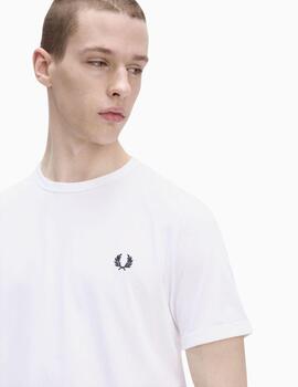 Camiseta FRED PERRY ringer 