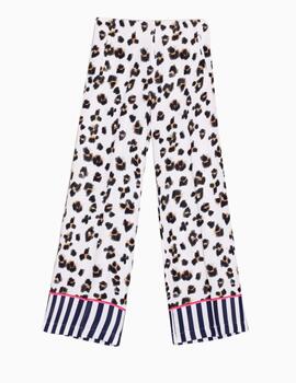 Pantalon VILAGALLO LEOPARDO RAYAS