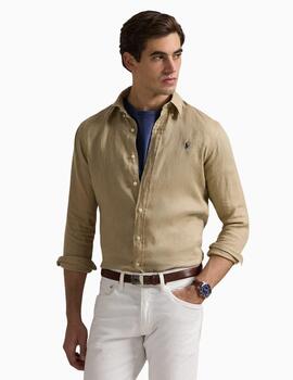 Camisa POLO RALPH LAUREN de lino Custom Fit 