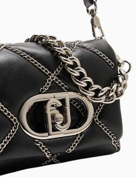 Bolso LUI JO pequeño LaPuffy con cadenas  