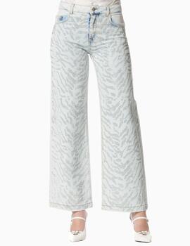 Pantalon RELISH estampado animal de strasss traigh