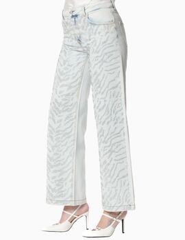 Pantalon RELISH estampado animal de strasss traigh