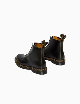 BOTAS DR. MARTENS 1460 DS BLACK + YELLOW SMOOTH SL