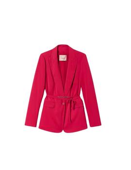 Chaqueta TWINSET mujer blazer con cinturón