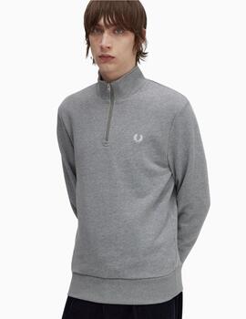 Sudadera FRED PERRY con media cremallera