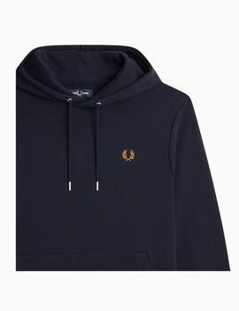 Sudadera FRED PERRY con capucha y ribetes