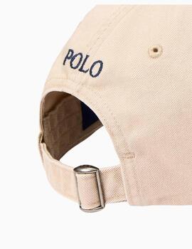 Gorra Ralph Lauren Polo beige