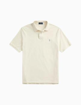 Polo  RALPH LAUREN Custom Slim Fit Crema