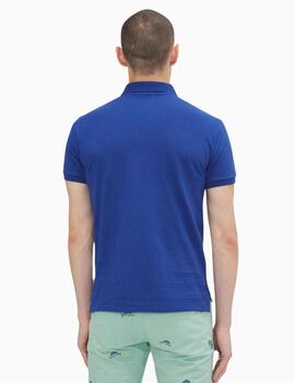 Polo RALPH LAUREN Custom slim fit azul