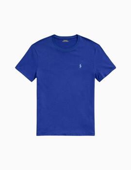 Camiseta  POLO  RALPH LAUREN Custom slim fit AZUL