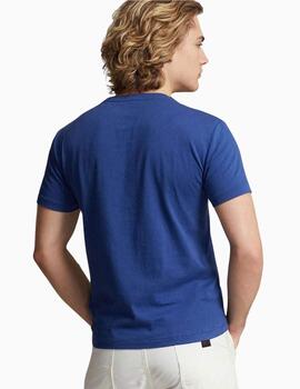 Camiseta  POLO  RALPH LAUREN Custom slim fit AZUL