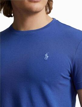 Camiseta  POLO  RALPH LAUREN Custom slim fit AZUL