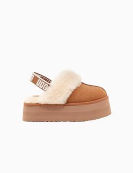 Zuecos UGG Funkette Chesnut