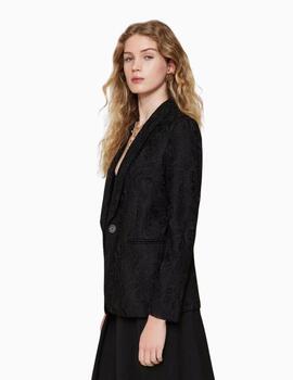 Chaqueta TWINSET blazer de encaje macramé 