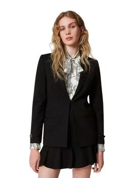 Blazer TWINSET con tira Oval T