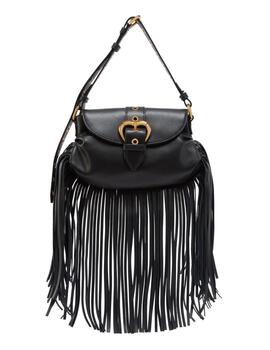 Bolso PINKO de hombro mini Jolene con flecos