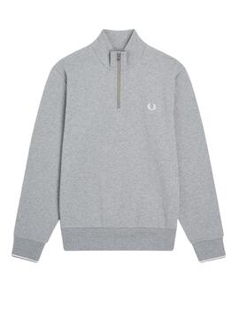 Sudadera FRED PERRY con media cremallera