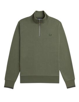 Sudadera FRED PERRY con media cremallera