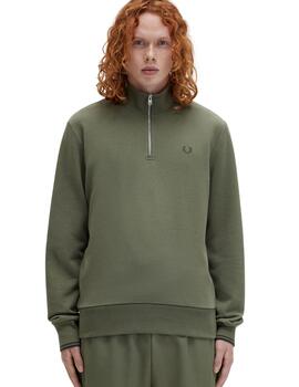 Sudadera FRED PERRY con media cremallera