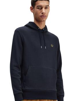 Sudadera FRED PERRY con capucha y ribetes