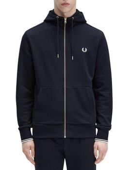 Sudadera FRED PERRY con capucha y cremallera