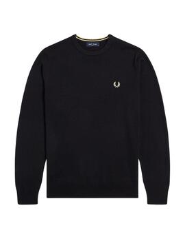 Jersey FRED PERRY de cuello redondo clásico 