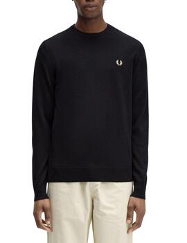 Jersey FRED PERRY de cuello redondo clásico 