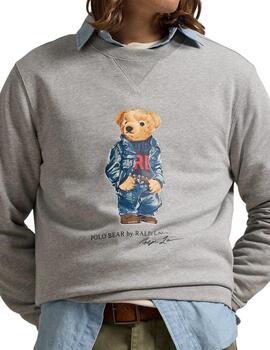 Sudadera POLO RAPLPH LAUREN de felpa con Polo Bear