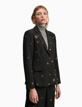 Blazer LOLA CASADEMUNT BY MAITE detalle eyelets