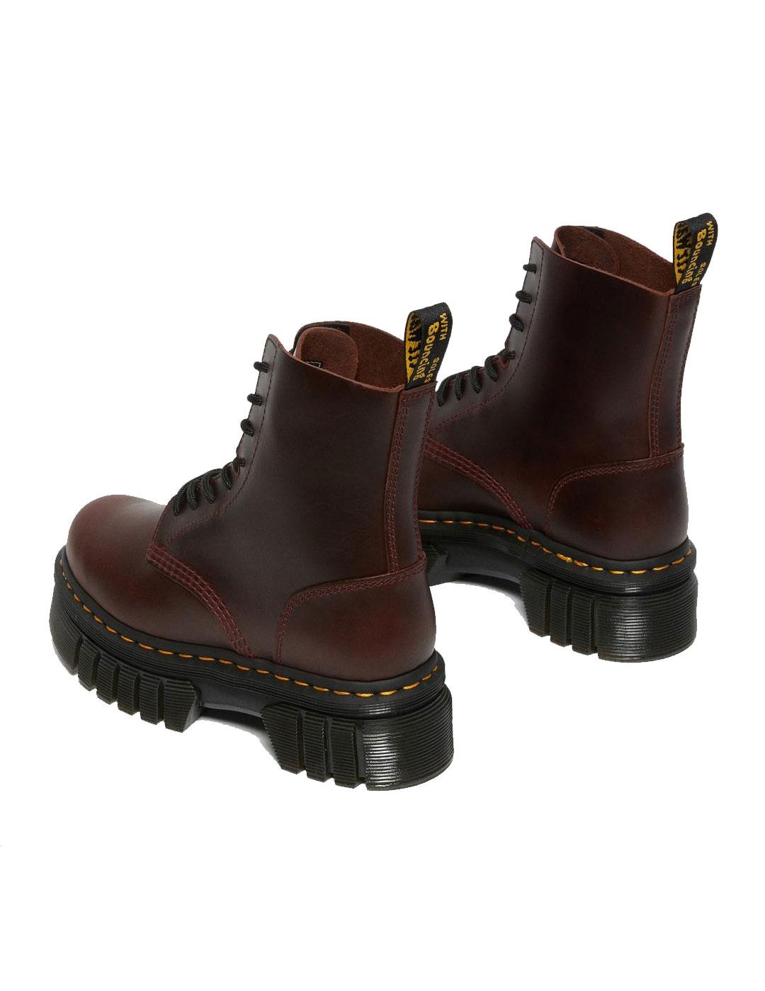 Botines con plataforma Dr. Martens Audrick 8I en Piel Brando