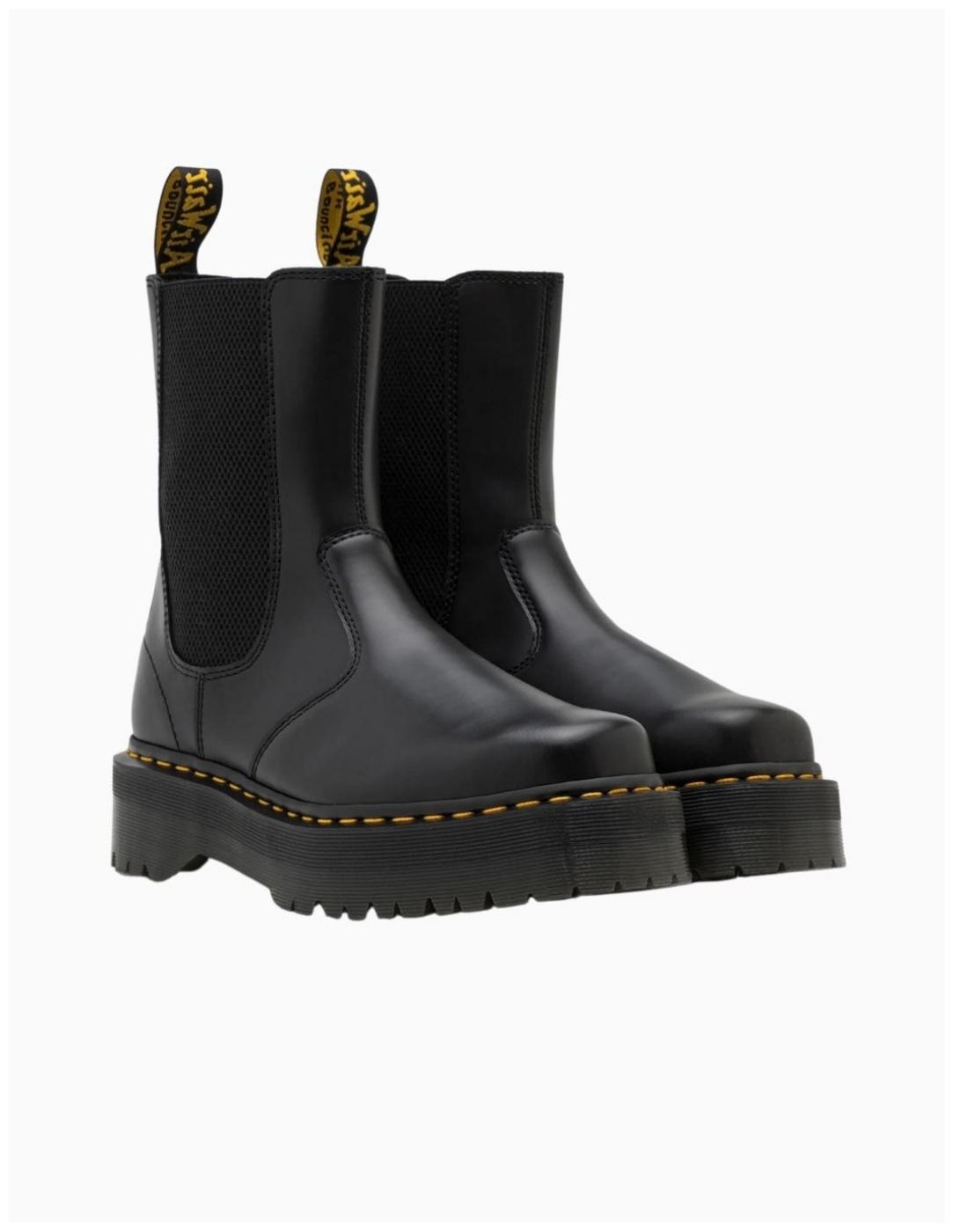 BOTAS DR. MARTENS 2976 HI QUAD SQUARED NEGRA