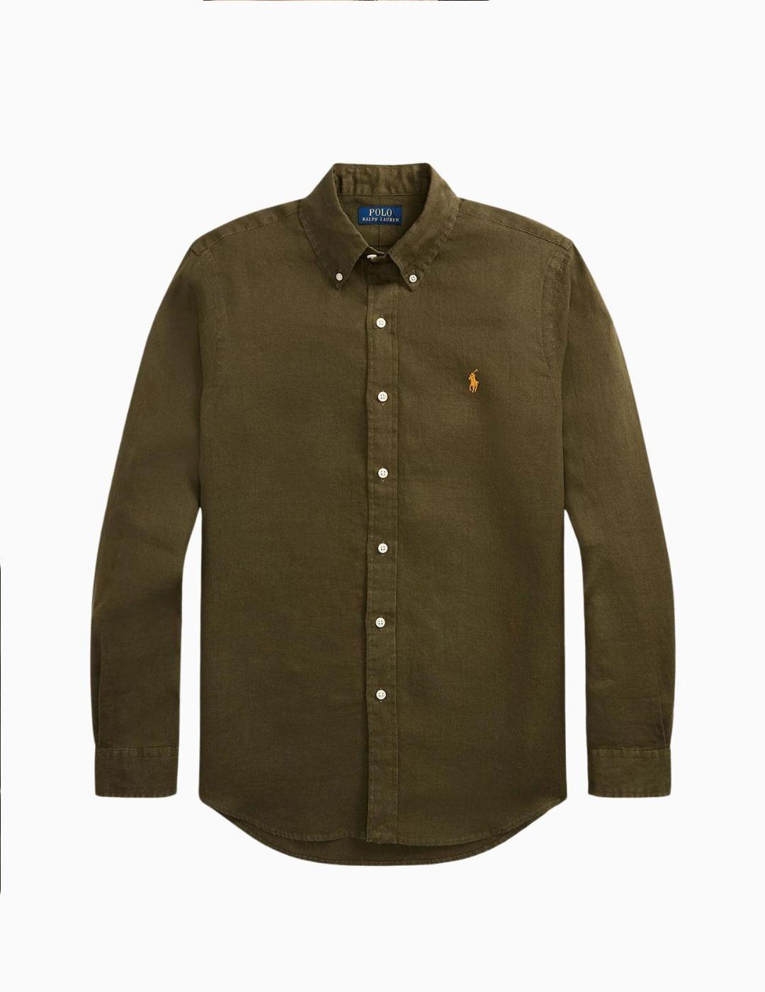 Camisa POLO RALPH LAUREN de lino Custom Fit