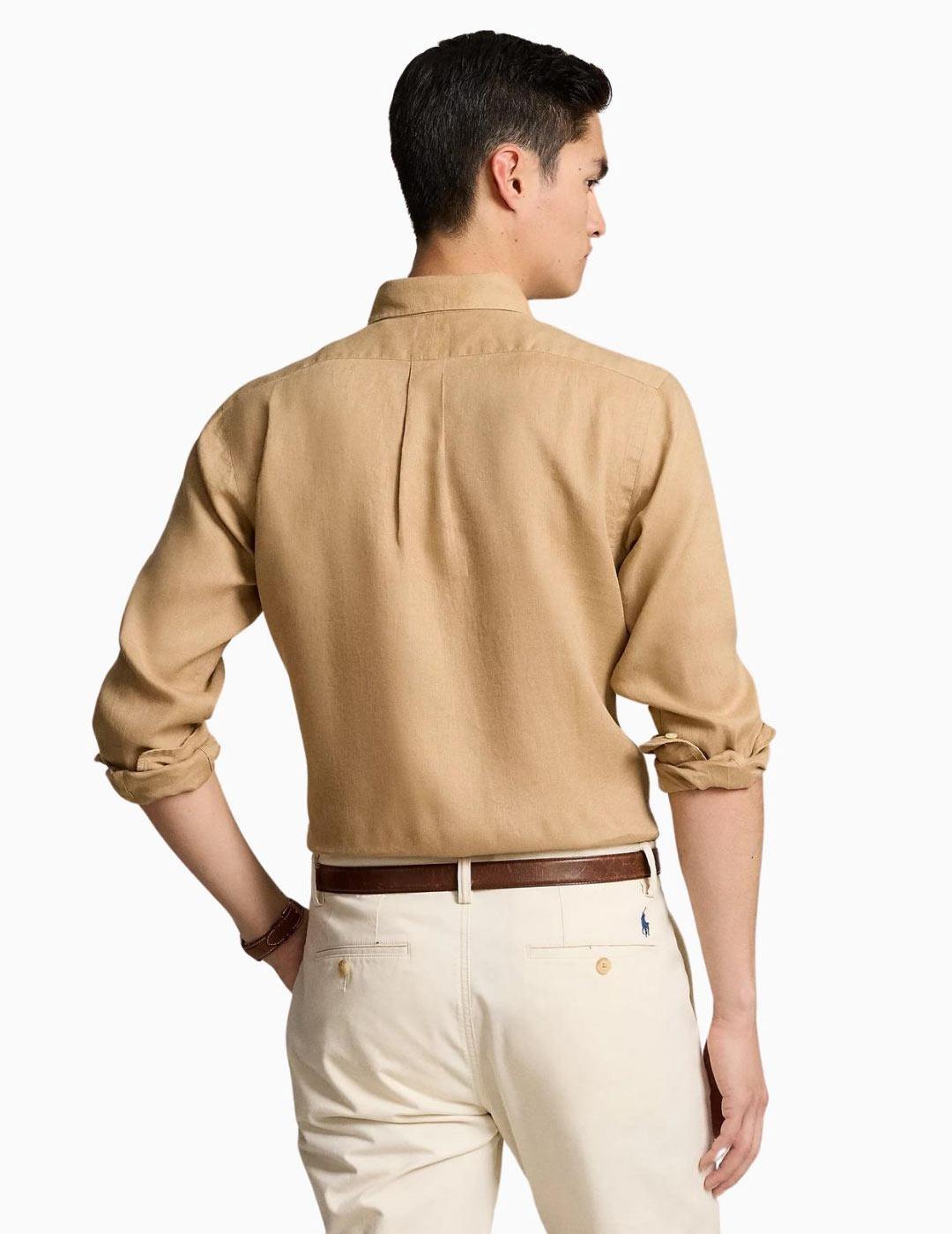 Camisa POLO RALPH LAUREN Custom Fit de lino