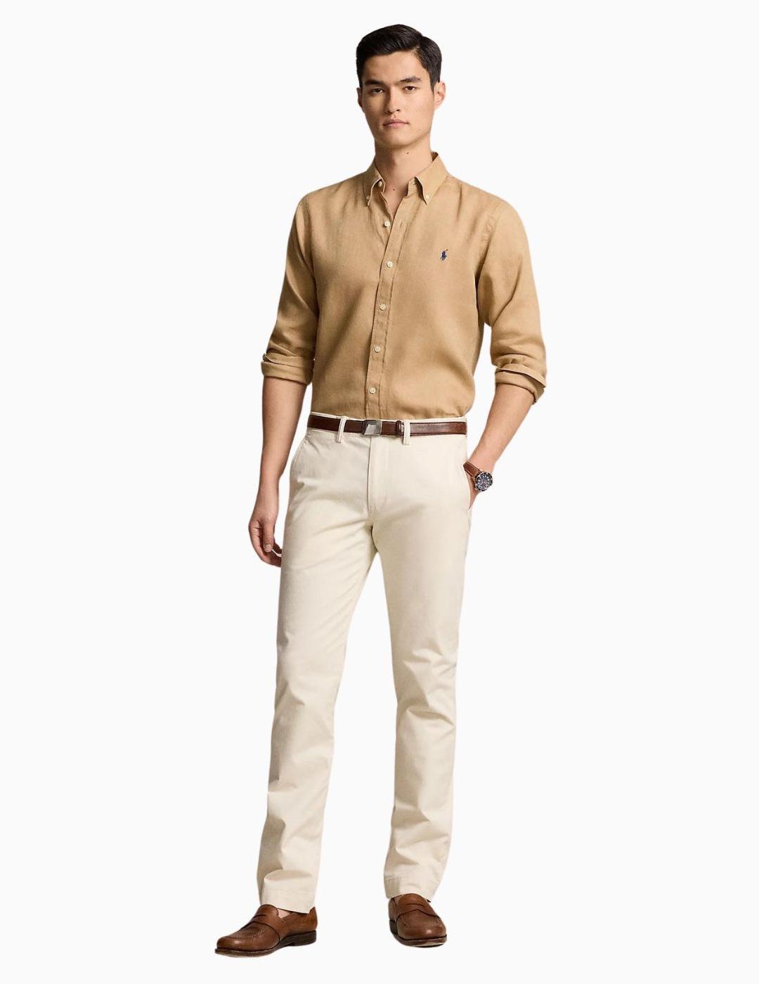 Camisa POLO RALPH LAUREN Custom Fit de lino