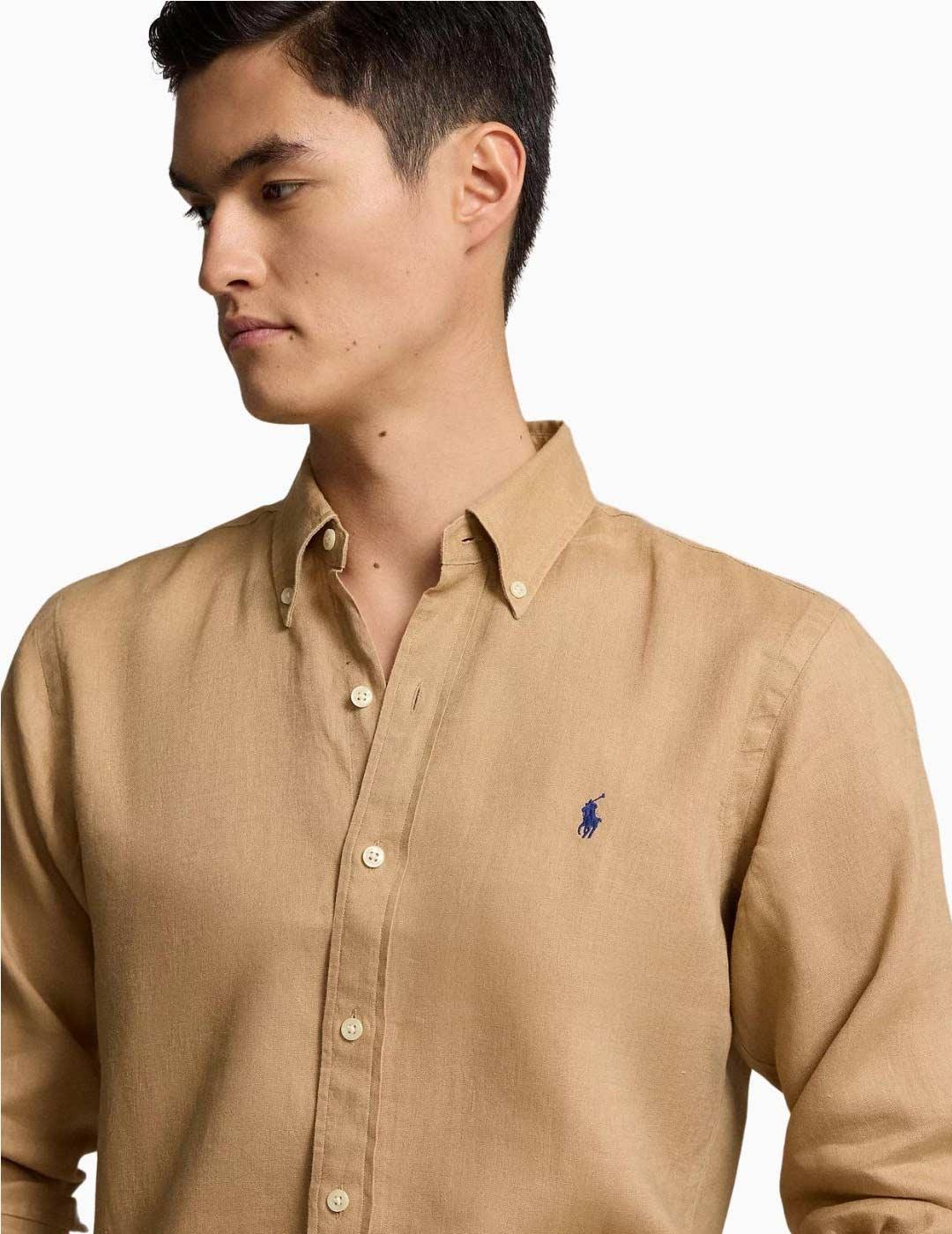 Camisa POLO RALPH LAUREN Custom Fit de lino
