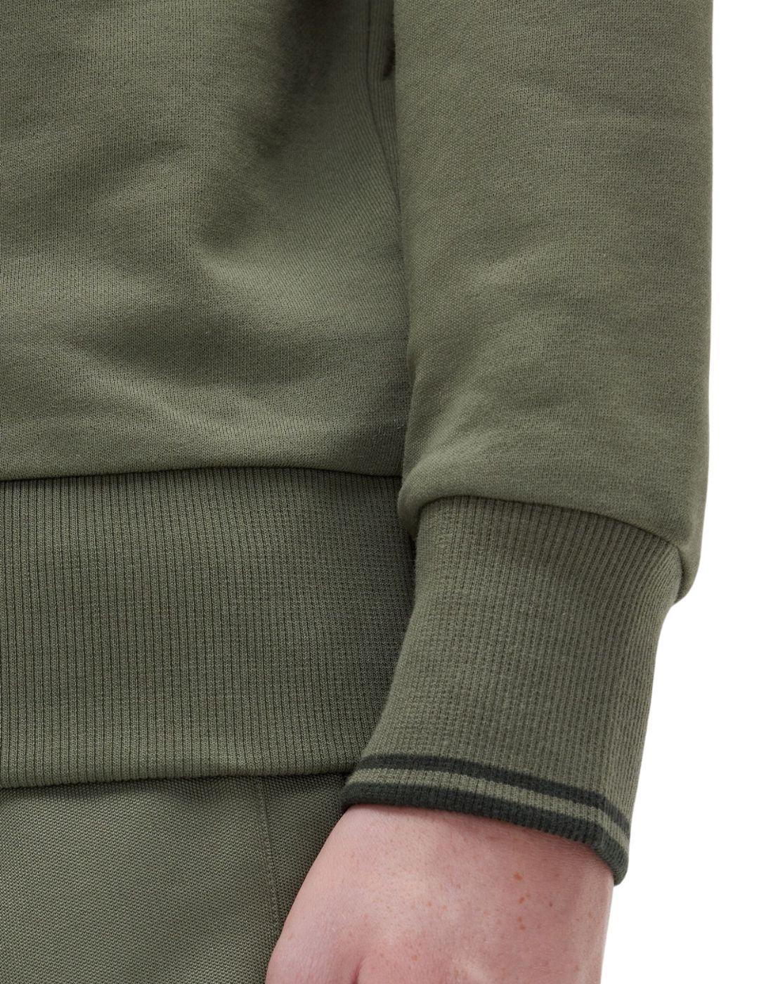 Sudadera FRED PERRY con media cremallera