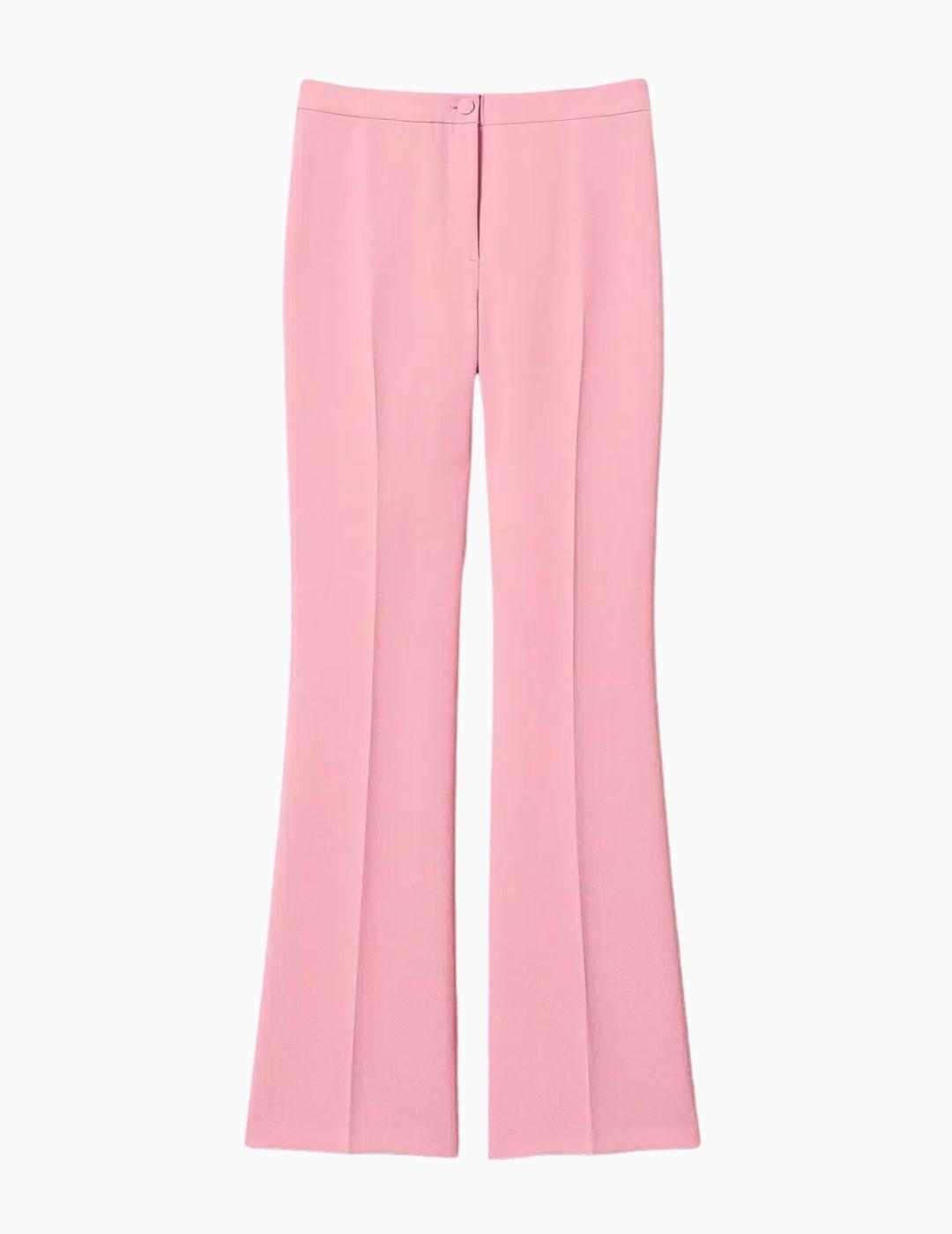 Pantalón TWINSET evasé de crepé 