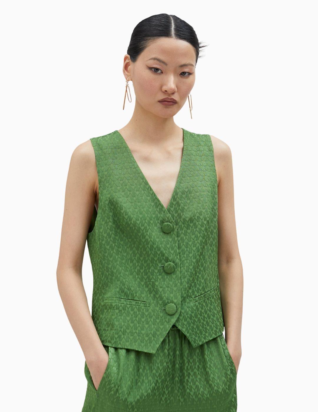 Chaleco LOLA CASADEMUNT BY MAITE jacquard 