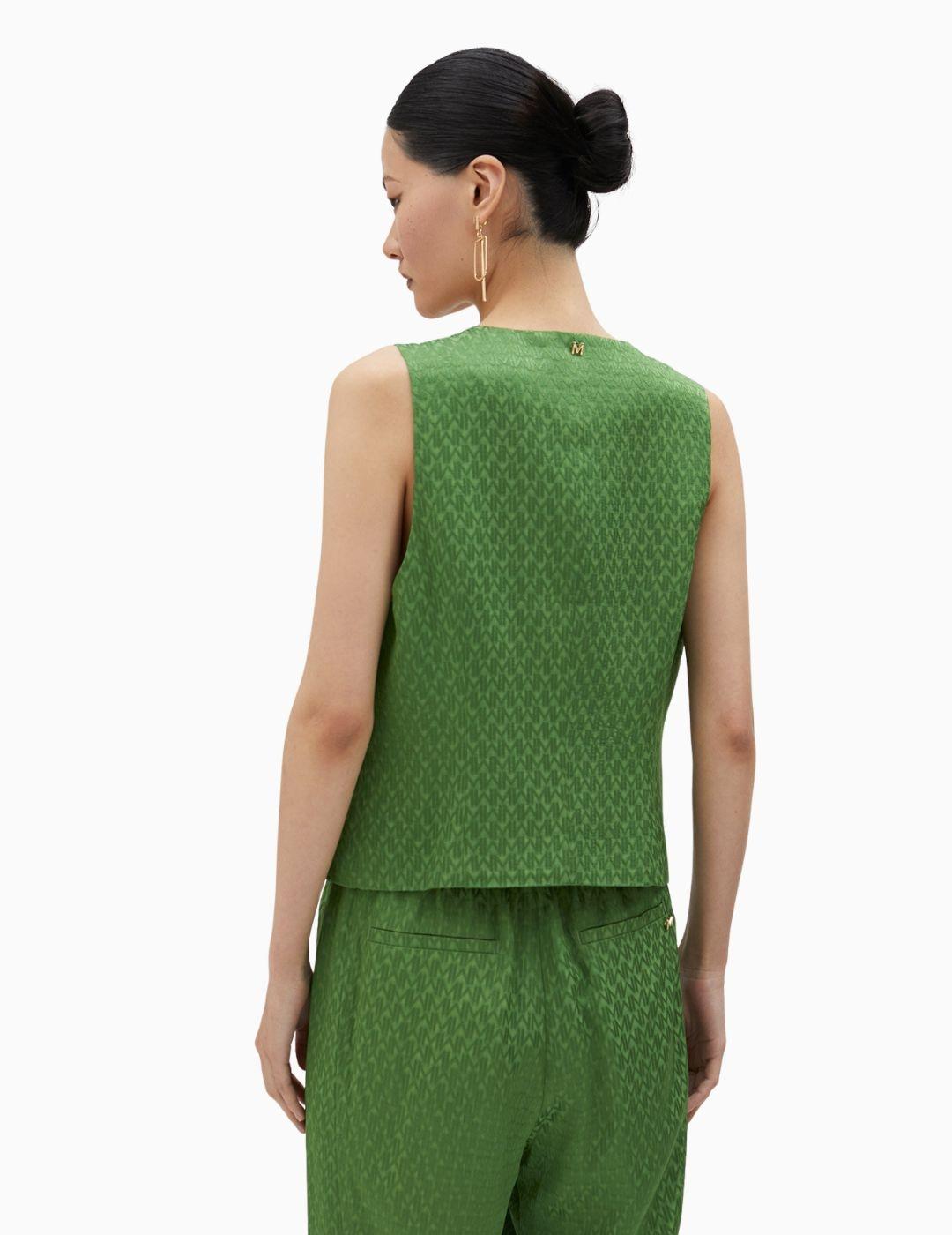 Chaleco LOLA CASADEMUNT BY MAITE jacquard 