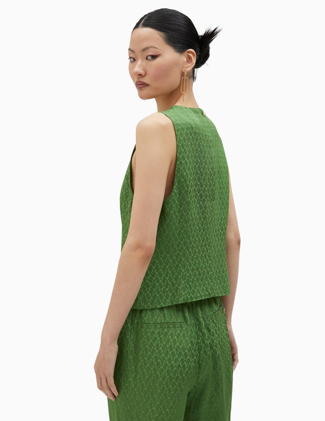 Chaleco LOLA CASADEMUNT BY MAITE jacquard 