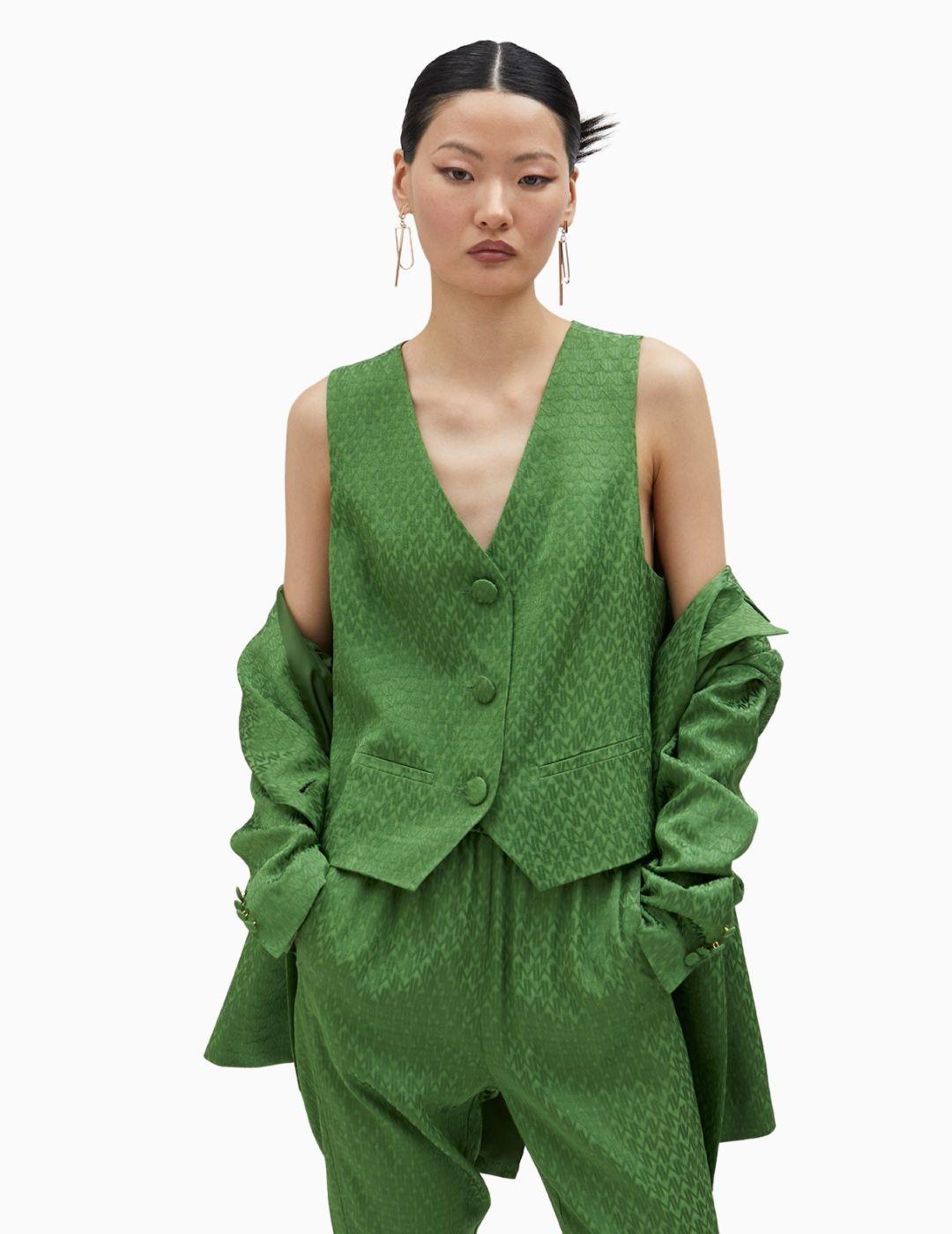 Chaleco LOLA CASADEMUNT BY MAITE jacquard 