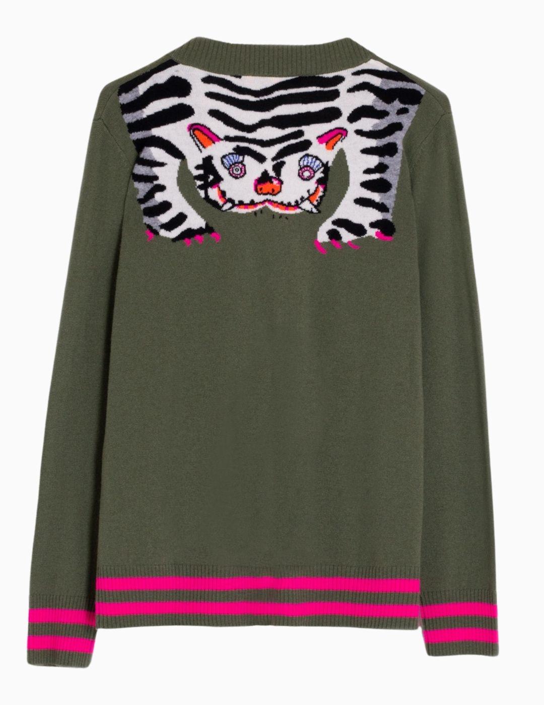 Cardigan VILAGALLO tiger