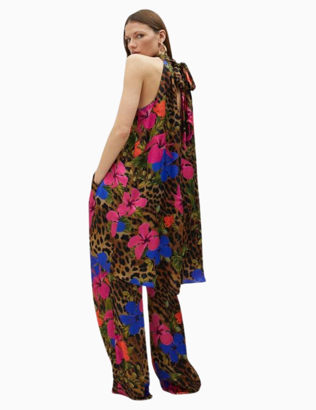 Vestido LOLA CASADEMUNT BY MAITE animal print