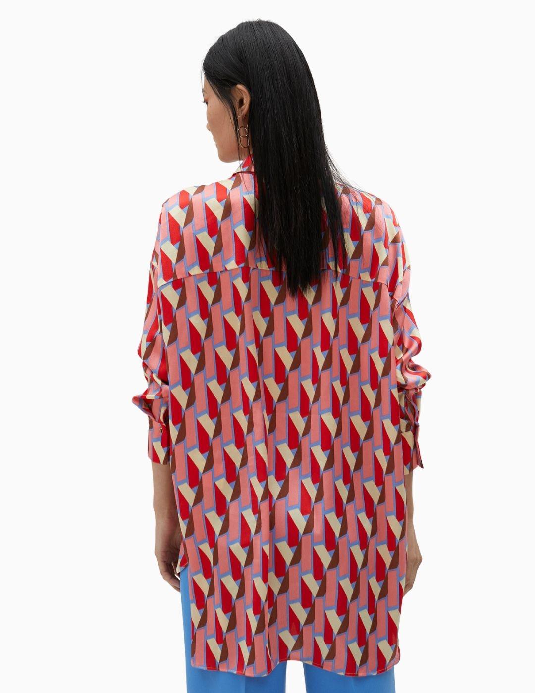 Camisa LOLA CASADEMUNT BY MAITE estampada  