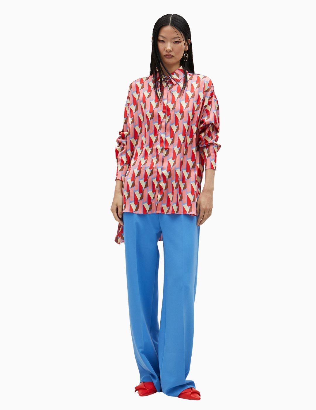 Camisa LOLA CASADEMUNT BY MAITE estampada  